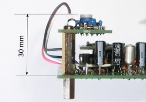 height of s-meter-unit